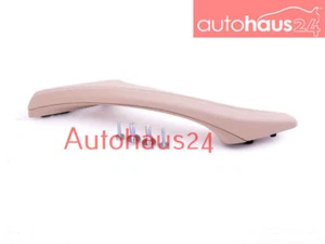 BMW F10 5 SERIES FRONT OR REAR DOOR-PULL HANDLE RIGHT DAKOTA OYSTER LEATHER NEW - Picture 1 of 1