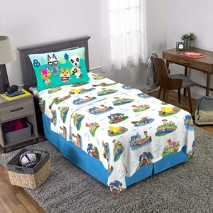 Animal Crossing New Horizons Kinder Bettwäsche Super Weich 3 Stück Twin Laken Set - Bild 1 von 5