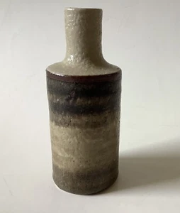 MCM Vintage MOBACH KERAMIEK Vase DUTCH POTTERY from 1960s 1970s Signed - Picture 1 of 7