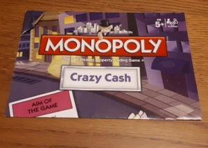Monopoly crazy cash game manual repalcement rules instructions 219 - Picture 1 of 1