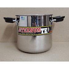 AETERNUM PENTOLA CON 2 MANICI IN ACCIAIO INOX 18/10 - Ø 16 x 15 h Cm