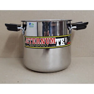 AETERNUM PENTOLA CON 2 MANICI IN ACCIAIO INOX 18/10 - Ø 26 x 21 h Cm - Foto 1 di 1