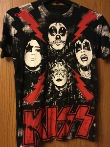 Kiss - Black Shirt - M. - Picture 1 of 3