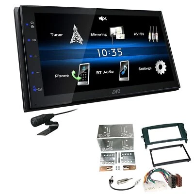 JVC Autoradio Touchscreen Bluetooth USB für Toyota Auris 2007-2012 schwarz - Bild 1 von 4