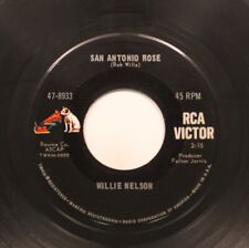 Country 45 Willie Nelson - San Antonio Rose / One In A Row On Rca Victor