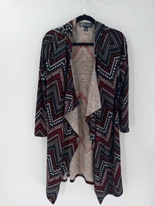 Women's Almost Famous Waterfall Cardigan Lightweight Sweater Size XS New - Picture 1 of 6
