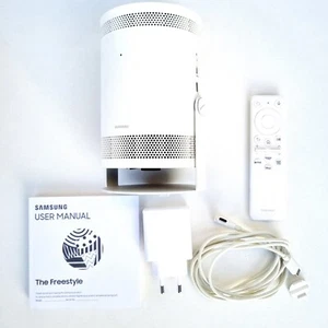 Samsung The Freestyle Projektor Beamer - Weiß SP-LSPBLAXXE Vorführgerät LSP3 - Bild 1 von 6