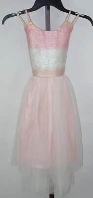 Girls Cat & Jack Pink Sleeveless Ballerina Tutu Dress Size Medium  - Image 1 of 3