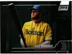 2022 TOPPS STADIUM CLUB CHROME # 242 - ALEX VERDUGO - BOSTON RED SOX - Picture 1 of 2
