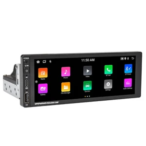 Radio de coche estéreo pantalla táctil FM GPS navegación WiFi Carplay reproductor Android Nuevo - Imagen 1 de 6