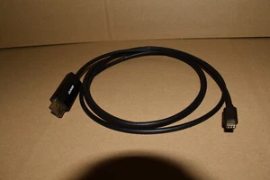 DP Stecker Benfei USBC an MacBook, Pod Pro, Huawei 1,8 mtr gold, gebraucht top° - Bild 1 von 2