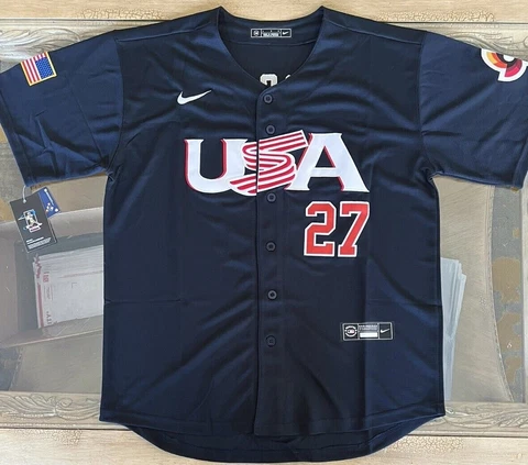 New Mike Trout World Baseball Classic 2023 USA Jersey Cover