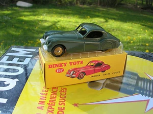 1/43 METAL DINKY TOYS JAGUAR XK 120 Coupé VERTE Réedition DE AGOSTINI 157 - Imagen 1 de 10