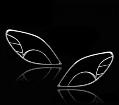 Cubierta moldeada luz trasera cromada para Peugeot 207 2007-2009 Foto 1 de 3