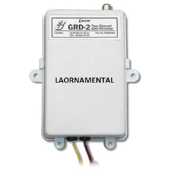 RECEPTOR PUERTA Radio 2 Canales Lineal DNR00102 GRD-2 Delta 3 310Mhz Garaje 12/24V Foto 1 de 1