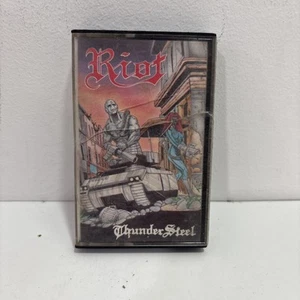 Riot Thundersteel Cassette Tape Rare Vintage Heavy Metal - Picture 1 of 4
