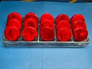 15-PEZZI ASSEGNI BACKGAMMON BACHELITE VORTICE MARMO ROSSO PIÙ GRANDI 1,5 POLLICI - Foto 1 di 24