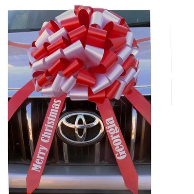 BIG CAR BOW - Giant, Extra Large Bow New Cars, Birthday Presents, Christmas Bow - Image 1 of 4