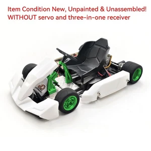 Plastic JDM 298A 1/10 RC Racing Car 4WD RC Go Kart Metal Wheel Hub Unassembled - Picture 1 of 8