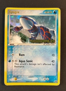 Pokemon Kyogre-6/106- Ex Emerald -STAMPED- ENG-Played - Foto 1 di 3