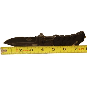 MASTER USA MU-AD22 7.5" Pocket Knife w/ Skinning Blade & Window Braker - Picture 1 of 4