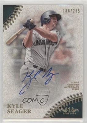 2018 Topps Tier One Prime Performers Auto /285 Kyle Seager #PPA-KSE Auto - Image 1 of 2