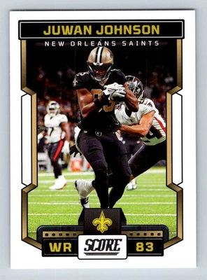 2023 Score #56 Juwan Johnson New Orleans Saints - Image 1 of 2