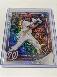 2025 Bowman - James Wood #29 Chrome Mojo Refractor (RC) - Picture 1 of 2