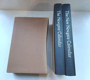 The Newgate Calendars - 2 vol. set - Folio Society - History - 1990s - Picture 1 of 7
