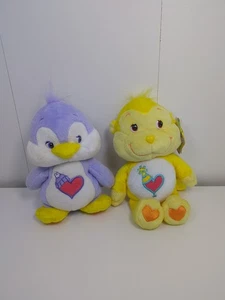 "De colección Cuidado Oso Primos Acogedor/Juguete Corazón Mono 10"" Peluche Edición Coleccionista"  - Imagen 1 de 9