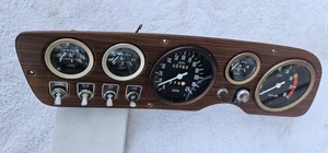 1967 Fiat 850 Spider Dashboard Gauge set Speedometer Cluster - Picture 1 of 10