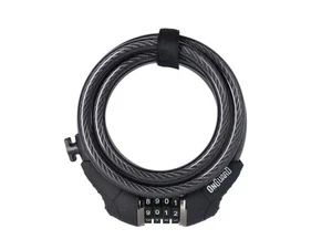 ONGUARD Dobermann Spiral Cable Lock One Size Grey - Picture 1 of 1