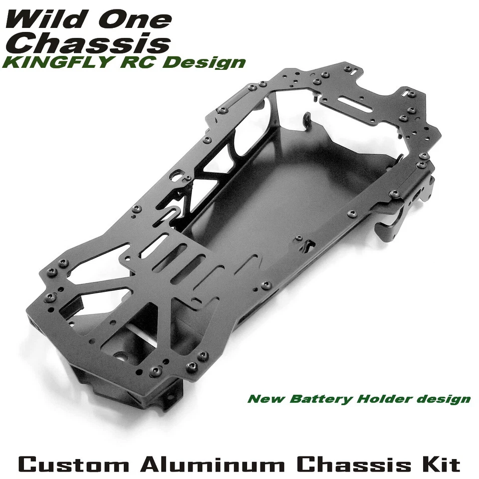 Kingfly Aluminum option parts for Tamiya Wildone/ BLOCKHEAD/Fast Attack Vehicle - Image 1 of 1