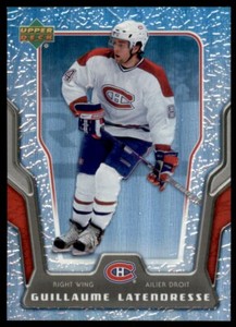 2007-08 Upper Deck McDonald Guillaume Latendresse #27