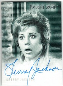 TWILIGHT ZONE SERIES 2 THE NEXT DIMENSION A33 SHERRY JACKSON COMFORT AUTOGRAPH