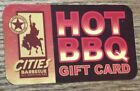 Santa Barbara California Souvenir Cities Barbecue Restaurant Hot BBQ Gift Card 