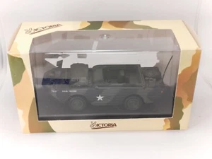 1944 WWII Jeep GPA Amphibian U.S. Army Camo 1/43 Scale Diorama Model Victoria - Picture 1 of 7