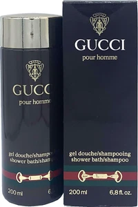 GUCCI - MEN'S - SHOWER BATH - SHAMPOO - 200ML - VINTAGE - Picture 1 of 1