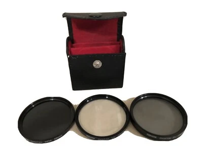 Bower 58mm 3pc Digital Filter Kit UV ND4 F-DL Filter Set, Made In Japan - Image 1 of 4