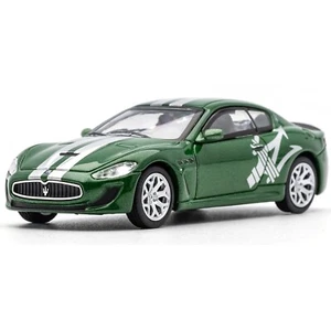 Paudi 1/64 Scale DCT Maserati GT Coupe Diecast Model Green Car Toy Gift Collect - Picture 1 of 3