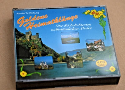 Goldene Heimatklänge - Die 80 beliebtesten volkstümlichen Lieder - 4CDs - Bild 1 von 2