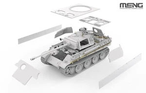 Meng ME-TS-054 1/35 Panther Ausf.G Late with FG1250 Active Infrared Night Vision - Foto 1 di 7