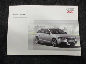 Betriebsanleitung Bedienungsanleitung AUDI A4 B8 8K Avant 2925618K500 - Picture 1 of 5