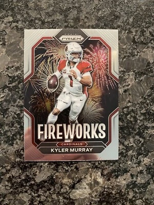 2022 Panini Prizm Kyler Murray Fireworks Insert #F-6 - Image 1 of 2