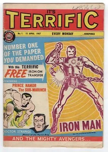 1963 MARVEL TALES OF SUSPENSE #39 1ST APPEARANCE OF IRON MAN KEY GRAIL RARE UK - Picture 1 of 2