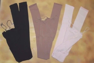 Lot of 3 Pair !!! Supplex Bodytights Footless Transition #2053  $55 so soft! - Picture 1 of 11