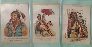 Rare Lot Nebo Cigarettes Tobacco Indian Silks c1900 - Picture 1 of 12