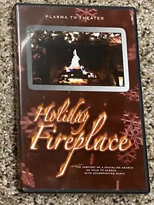 Holiday Fireplace Plasma TV Theater DVD - Picture 1 of 5