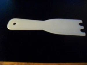 Horquilla rascadora espátula parrilla George Foreman BLANCA O NEGRA - Imagen 1 de 2