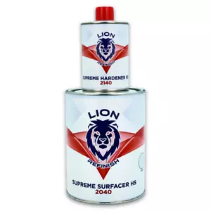 Lion Fondo Auto Primer per Carrozzeria Anticorrosivo 2040 Grigio - Foto 1 di 6